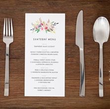 Picture of Wedding menu - Circle