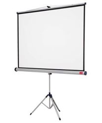 Picture of Data projector + screen