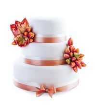 Picture of Wedding cake Beautiful Sunset