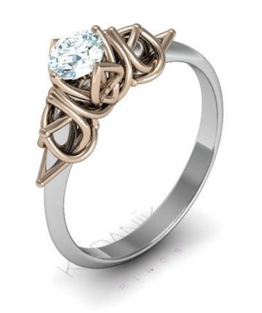 Picture of Engagement ring Naos