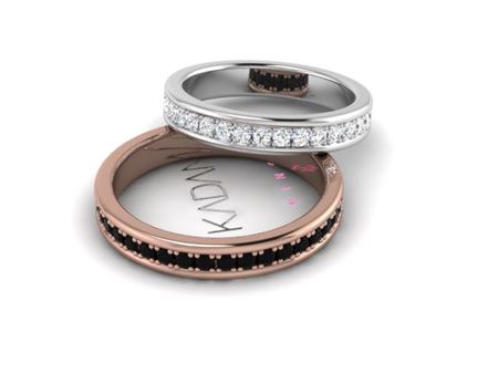 Picture of Wedding rings Stones