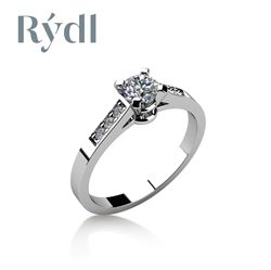 Picture of Engagement ring LOVE 015 Platinum