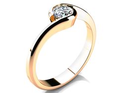 Picture of Engagement ring LOVE 056 Platinum