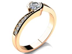 Picture of Engagement ring LOVE 061 Platinum