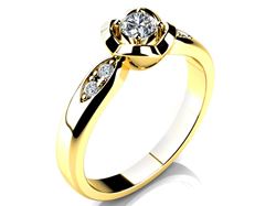 Picture of Engagement ring LOVE 067 Gold