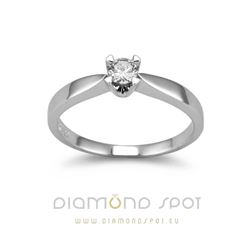 Picture of Yellow Gold Solitaire Ring