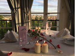 Picture of Letensky Chateau with tower Symbolic Ceremony